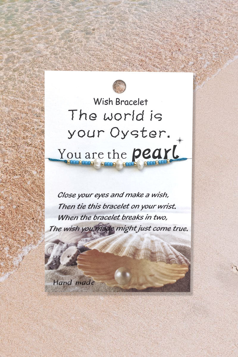 Your Oyster Wish Bracelet