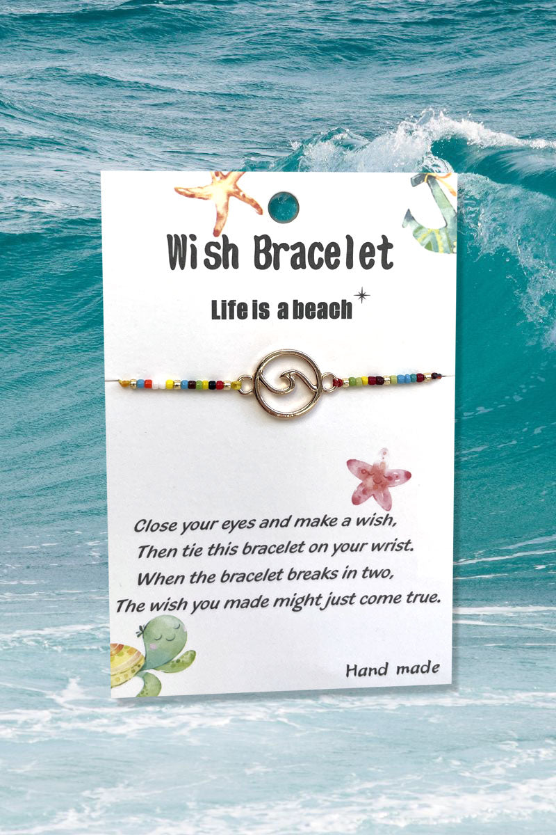 Circle Wave Wish Bracelet