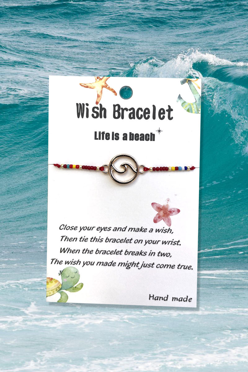 Circle Wave Wish Bracelet