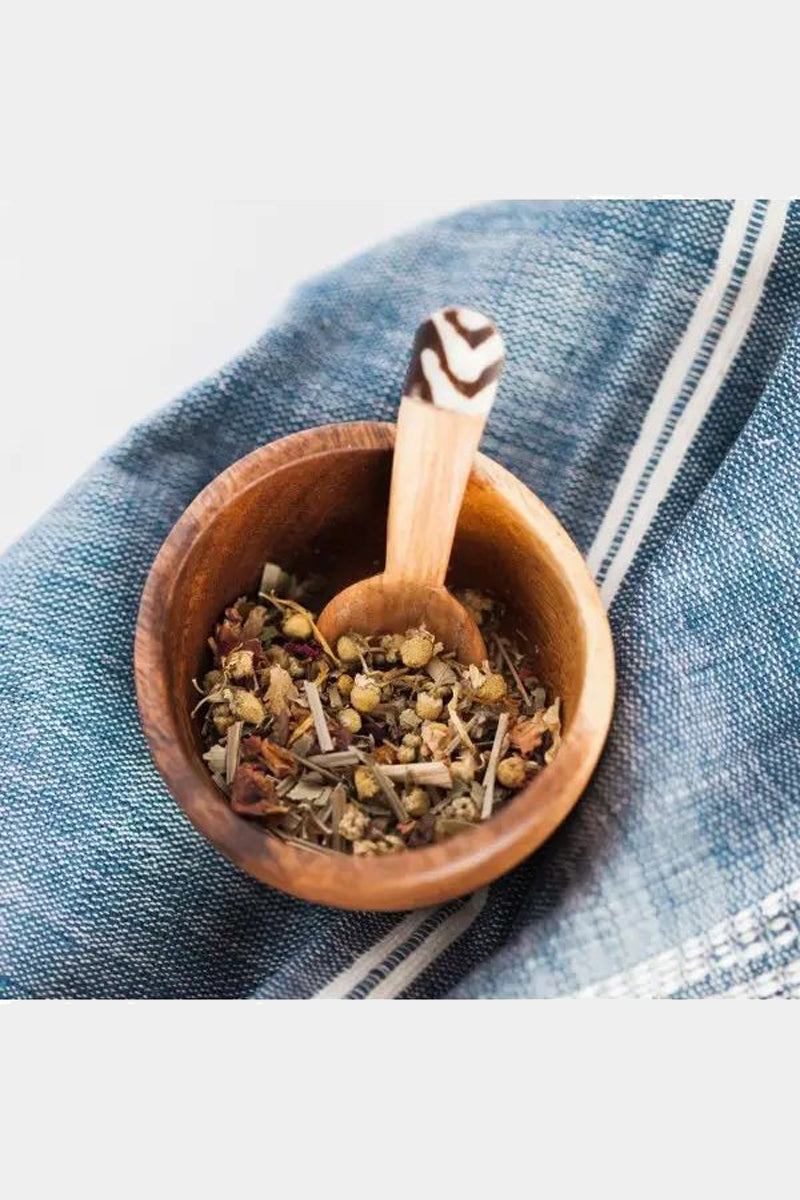Olive Wood Teaspoon Set